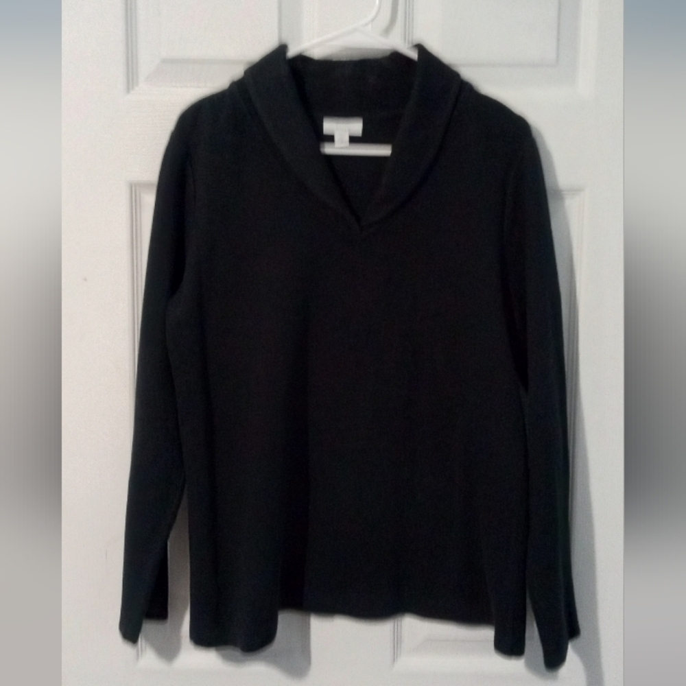 Chic Black Women's Tunic Top